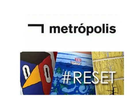 Logo Metrópolis, programa dedicado al proyecto RESET