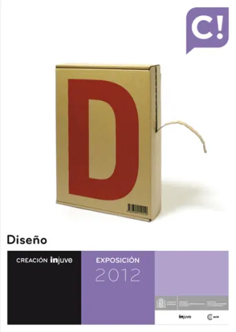 Portada del Catálogo Diseño Creación Injuve 2012