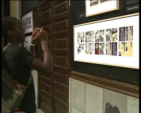 Exposición Cómic Injuve 2011 en el CCEB (Guinea Ecuatorial)