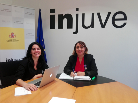 Reunión Injuve-Fundación Cibervoluntarios
