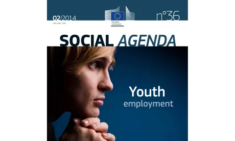 Portada de la revista Social Agenda de febrero