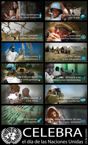 Poster Celebra el Día de las Naciones Unidas 2013