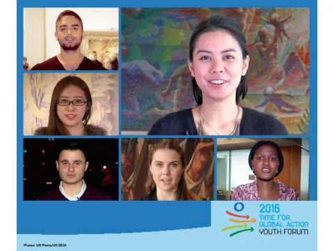 2015 Time for Global Action Youth Forum