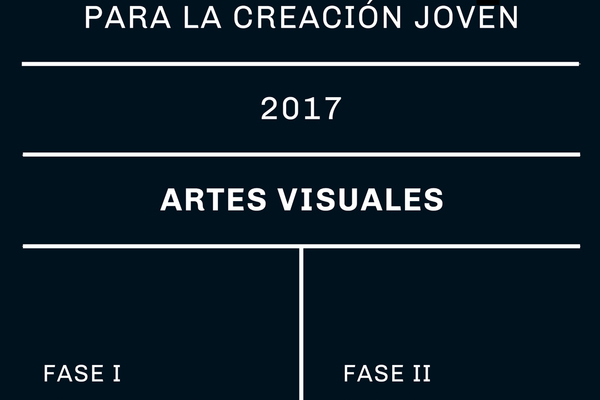 Cartel de la exposición Artes Visuales Injuve