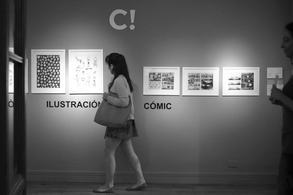 Inauguración Cómic e Ilustración Injuve. Córdoba (Argentina)