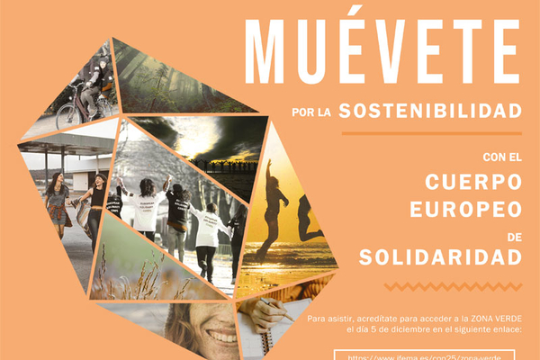 Evento Muévete por la sostenibilidad con el Cuerpo Europeo de Solidaridad