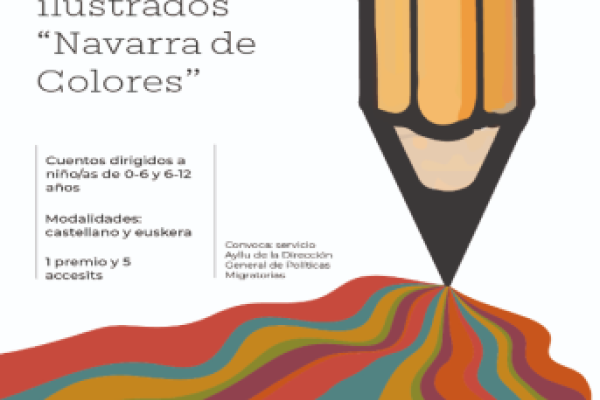 Imagen Concurso de cuentos interculturales ilustrados “Navarra de Colores”