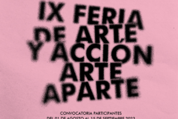 Imagen IX Edición de la Feria Arte Aparte 2023.