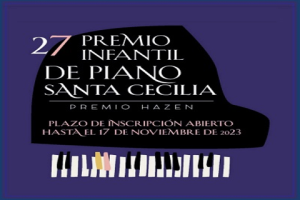 Imagen Premio Infantil de Piano Santa Cecilia. Premio Hazen