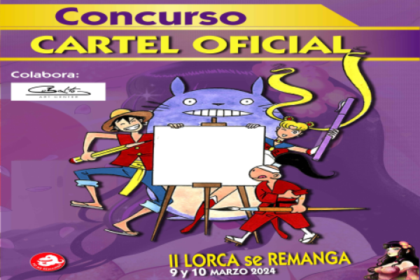 Imagen Concurso de carteles para el II Salón del Manga de Lorca