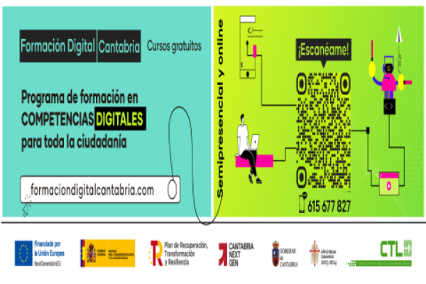 Imagen Programa de Formación en Competencias Digitales de Cantabria 2024