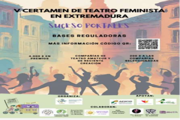 Imagen V Certamen de Teatro Feminista en Extremadura "Suceso Portales"