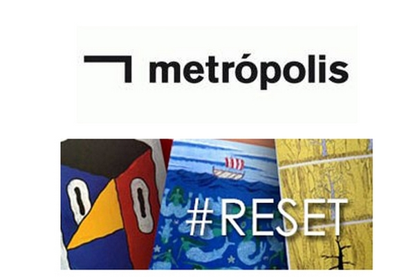 Logo Metrópolis, programa dedicado al proyecto RESET