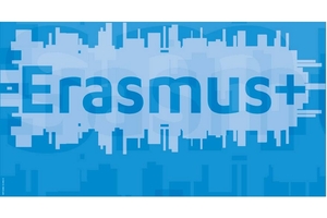 Logo programa europeo Erasmus+ Juventud