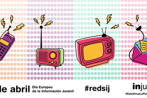 Cartel 17 de abril 2020, Día Europeo de la Información Juvenil