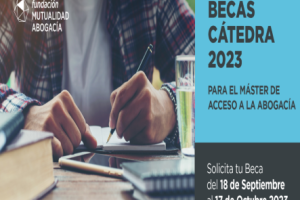 Imagen Becas Cátedra Mutualidad Abogacía 2023