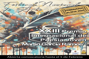 Imagen XXIII Certamen Internacional de Poesía Joven “Martin García Ramos”