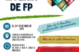 Imagen de la Feria de FP en Jerez