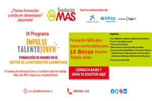 Imagen Programa: Becas MAS para la Inserción Laboral. “IX Programa Impulso Talento Joven". 2024
