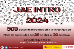 Imagen Becas de introducción a la investigación "JAE Intro" 2024