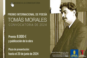 Imagen Premio Internacional de Poesía Tomás Morales 2024