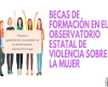 Imagen Becas de formación en el Observatorio Estatal de Violencia sobre la Mujer