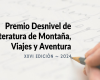 Imagen XXVI Premio Desnivel de Literatura de Montaña, Viajes y Aventuras